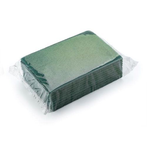 Green Scourer 9x6 Inch 0705002 - Pack 10