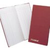 Guildhall Petty Cash Book 298x152mm 1 Debit 7 Credit 80 Pages Red T272Z