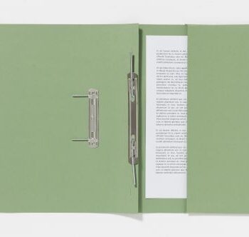 Guildhall Pocket Spiral Files 285gsm Green 347-GRNZ - Pack 25