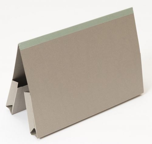 Guildhall Reinforced Double Pocket Wallets 315gsm Grey 218-GRYZ - Pack 25
