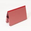 Guildhall Reinforced Double Pocket Wallets 315gsm Red 218-REDZ - Pack 25
