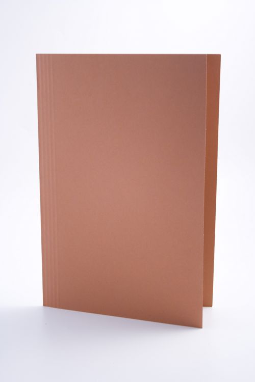 Guildhall Square Cut Folders 250gsm Orange FS250-ORGZ - Pack 100