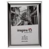 Hampton Frames Shiny Frame Non Glass A4 Chrome PILA4SHING
