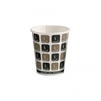 Hot Drink Cups Cafe Mocha 10oz 511057 - Pack 50