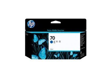 HP 70 Blue Ink Cartridge 130ml C9458A