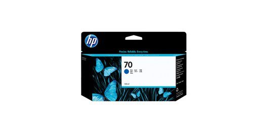 HP 70 Blue Ink Cartridge 130ml C9458A
