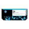 HP 726 Matte Black Standard Capacity Ink cartridge 300ml CH575A