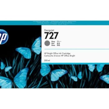 HP 727 Grey Ink Cartridge 300ml F9J80A