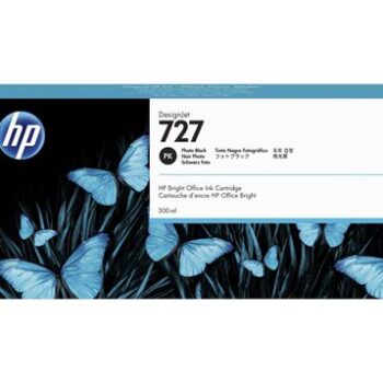 HP 727 Photo Black Ink Cartridge 300ml F9J79A