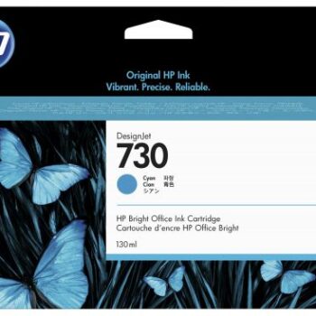 HP 730 Cyan Ink Cartridge 130ml P2V62A