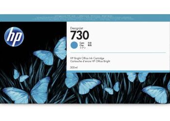 HP 730 Cyan Ink Cartridge 300ml P2V68A