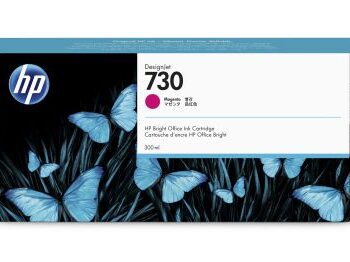 HP 730 Magenta Ink Cartridge 300ml P2V69A