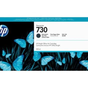 HP 730 Matte Black Ink Cartridge 300ml P2V71A