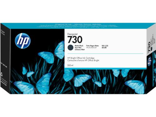 HP 730 Matte Black Ink Cartridge 300ml P2V71A