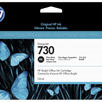 HP 730 Photo Black Ink Cartridge 130ml P2V67A