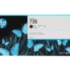 HP 738 Black Standard Capacity Ink Cartridge 300ml 498N8A
