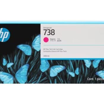 HP 738 Magenta Standard Capacity Ink Cartridge 300ml 676M7A