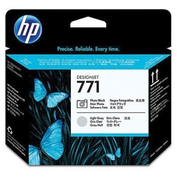HP 771 Black and Light Grey Printhead CE020A