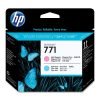 HP 771 Light Magenta and Light Cyan Printhead CE019A