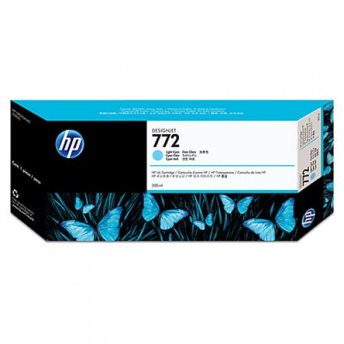 HP 772 Light Cyan Ink Cartridge 300ml CN632A