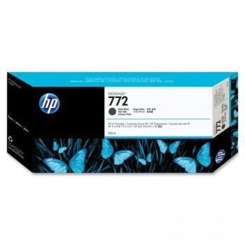 HP 772 Matte Black Ink Cartridge 300ml CN635A