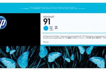 HP 91 Cyan Ink Cartridge 775ml C9467A
