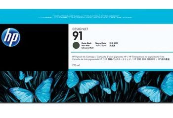 HP 91 Matte Black Ink Cartridge 775ml C9464A