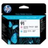 HP 91 Printhead Light Magenta and Light Cyan C9462A