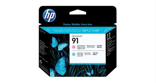 HP 91 Printhead Light Magenta and Light Cyan C9462A