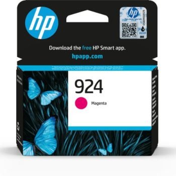 HP 924 Magenta Standard Ink Cartridge 400 Pages 4K0U4NE