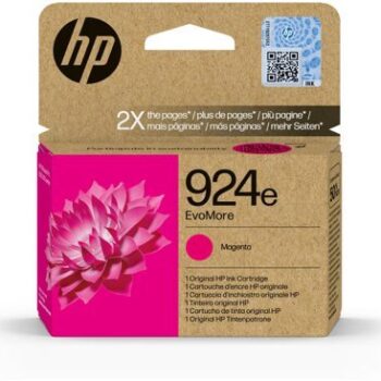 HP 924e EvoMore Magenta Ink Cartridge 4K0U8NE
