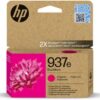 HP 937e EvoMore Magenta Ink Cartridge 4S6W7NE