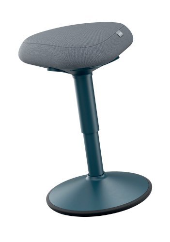 Leitz Ergo Active Sitting Stool With Comfort Seat Dark Grey 65440089