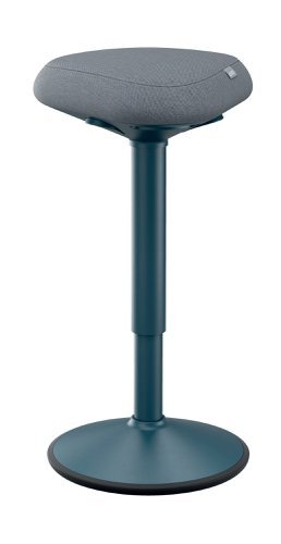 Leitz Ergo Active Standing Stool With Comfort Seat Dark Grey 65450089