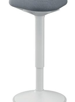Leitz Ergo Active Standing Stool With Comfort Seat Light Grey 65450085