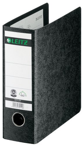 Leitz Lever-Arch Files Black A5 A5 77mm 10750000 - Pack 5