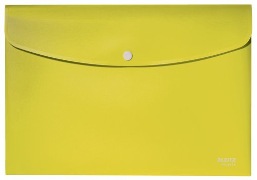 Leitz Recycle Document Wallet Yellow 46780015