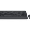 Logitech MK650 Signature for Business Wireless Bluetooth QWERTY UK Keyboard and 4000 DPI 5 Buttons Mouse