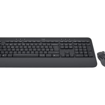 Logitech MK650 Signature for Business Wireless Bluetooth QWERTY UK Keyboard and 4000 DPI 5 Buttons Mouse