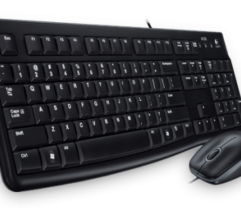 Logitech Wired Desktop MK120 Keyboard and Mouse Set