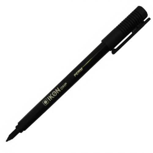 Marker Pens Permanent Fine 0.4mm Black 742401 - Pack 10