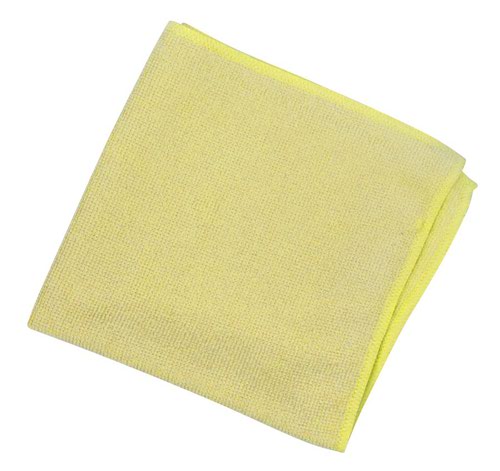 Microfibre Cloths Yellow 38x38cm 0707038 - Pack 10