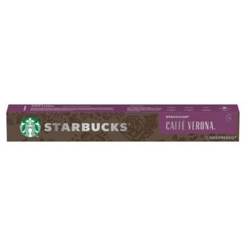 Nespresso Starbucks Caffe Verona Espresso Coffee Capsules 12423396 - Pack 10