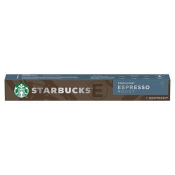 Nespresso Starbucks Espresso Roast Coffee Capsules 12423393 - Pack 10