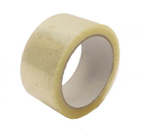 Packaging Tapes Clear Acrylic 48mm x 66m - Pack 6