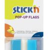 Pop-Up Flags Page Markers 45x25mm Blue 26024 - Pack 50