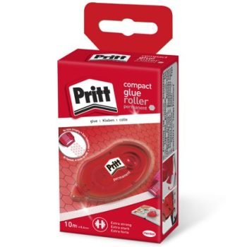 Pritt Compact Glue Rollers Permanent 8.4mm x 10m 2120601 - Pack 10