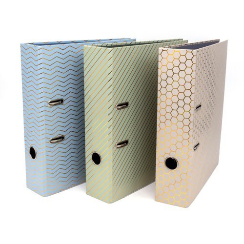 Pukka Haze Lever Arch Files A4 Assorted Colours 9886(AST)-HZE - Pack 3
