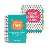 Pukka Planet Project Books B5 Wire Ruled Recycled Assorted Designs 9763-SPP - Pack 2