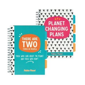 Pukka Planet Project Books B5 Wire Ruled Recycled Assorted Designs 9763-SPP - Pack 2